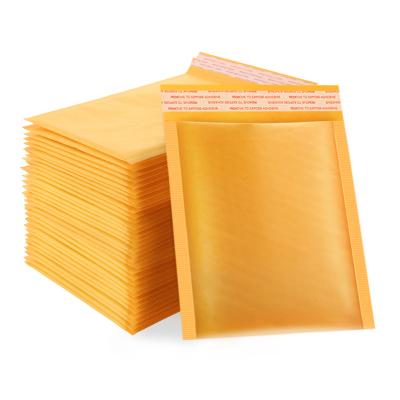 China Yellow Kraft Seal , Bubble Wrap Consumer Electronics Self Mailer Padded Mailing Mailing Bags for sale