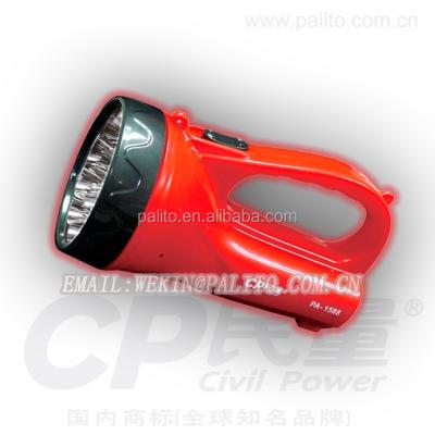 China ABS Morocco hot sale powerful led flashlight torch pa-1588 pa-1588 with cheap price for sale