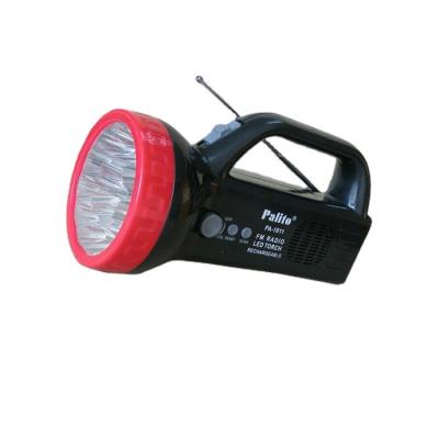 China Hot Selling ABS Good Quality Led Flashlight Torch With Radio for sale