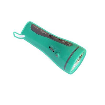 China Currency Detector PALITO LED Flashlight With Radio for sale