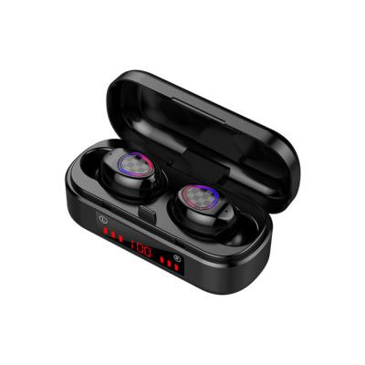 China LED Power Display Double Ear HD Headphone Gaming Headset TWS V7 Touch Control Wireless Earbuds New IPX6 5.0 Amazon Call Earbuds Success for sale