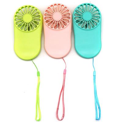 China Rechargeable Handheld Pocket Mini Portable Battery Charging Air Cooling Desktop Car Travel USB Fan for sale