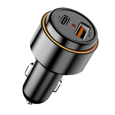 China Charge for 38W Mobile Phone iPhone Car Charger, USB C Car Charger iPhone PD&QC 3.0 USB Fast Charging Dual Port Adapter for sale