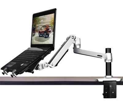 China XSJ8012CT Aluminum Alloy Desktop Mount Dual Use 17-27 Inch Monitor Support 17 Inch Laptop Stand Mechanical Spring Arm Notebook for sale