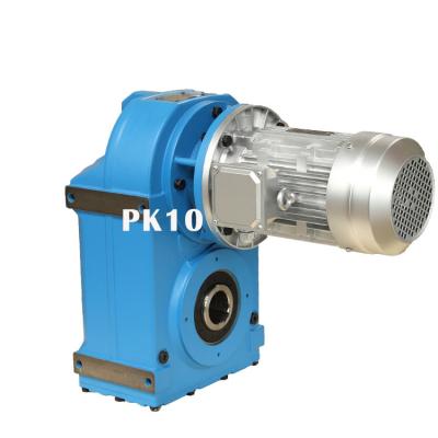 China Construction worksÂ   Jiangsu Tailong Electric Motor Gear Reducer Helical Geared Parallel Shaft Gear Reducers for sale