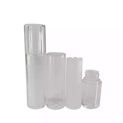 China Safety 68mm/80mm Child Smell Proof Resistant Tubes In Stock Transparent Cartridge Packaging Plastic Tubes For Round Gift Packing for sale