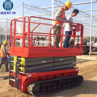 China Stair Lift Crawler Hydraulic Platform Tracked Scissor Lift Platform Tracked Scissor Lift for sale