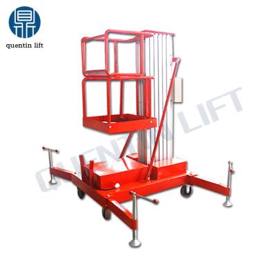 China Maintenance At Narrow Place 10m Portable Lift Platform For Street Light One Man Lift for sale