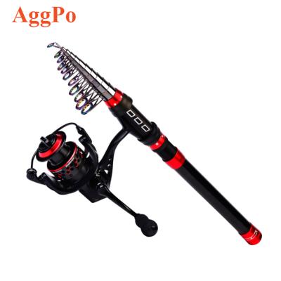 China Surfcasting Fishing Rod, Carbon Fiber Carbon Telescopic Fishing Pole, for Beginner Saltwater Freshwater Fishing for sale