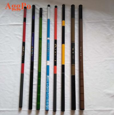 China Wholesale Fiberglass Glass Rod, Bass Crappie Rod Portable Folding Travel Fishing 2.7-7.2M Spinning Rod For River for sale