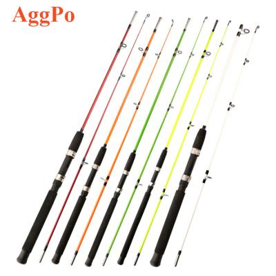 China Glass Spinning Fishing Rod, Telescopic Solid Fiberglass Fishing Pole for Saltwater Freshwater Beginners for sale