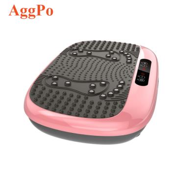 China Fat Rejection Platform Exerciser Full Body Workout Vibration Plate Fit Massager Vibration Platform Machine ABS Rejection With Remote for sale