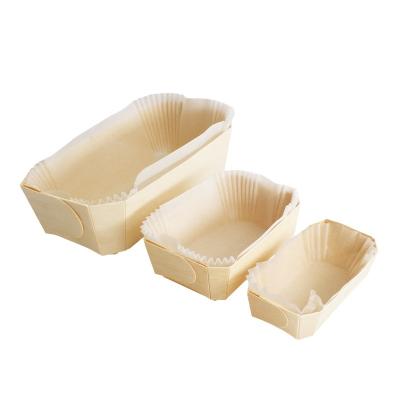 China Biodegradable Disposable Biodegradable Biscuit Box Cake Box Bread Baking Tool for sale