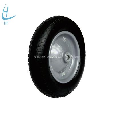 China Steel Air Pneumatic Wheels Suitable For Low Speed ​​Applications, Rubber Pneumatic Wheel for sale