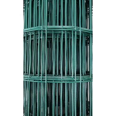 China Easily Assembled Green PVC Coated Wire Mesh Fence, Wire Mesh Fencing, Welded PVC Wire Mesh For Garden Fence for sale