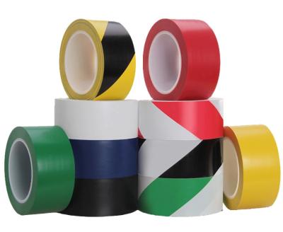 China Waterproof Heavy Duty Pressurre Sensittive PVC Floor Marking Tape For Warning for sale