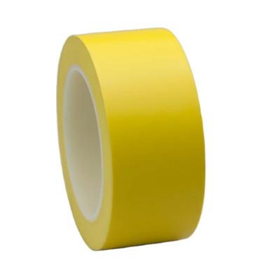 China Waterproof Yellow Ground Sticker Floor Marking PVC Hazard Walkway Warning Tape for sale