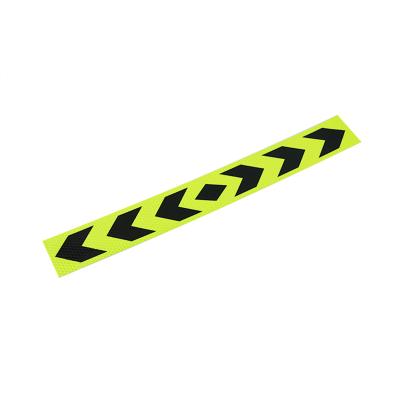 China Truck Fluorescent Green Self Adhesive Reflective Sticker Reflective Tape for sale