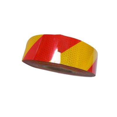 China Custom Printed Diamond Grade Reflective Magnetic Tape Tearable Safe Reflective Sticker for sale