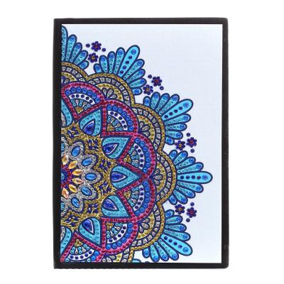 China Traditional Chinese 5D DIY Diamond Painting A5 Notebook Diary Book Drawing Book Special Shaped Mandala Diamond Painting Rhinestone Book for sale