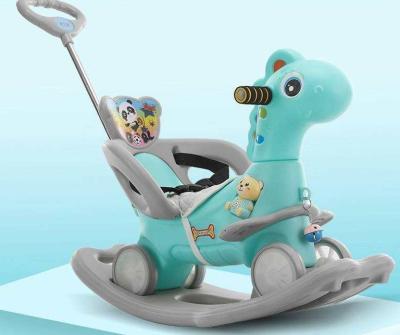 China Ride on Environmentally Friendly Toy Indoor Kids Plastic Rider Toy Rocking Horse Plastic Rocking Horse for sale