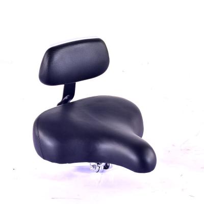 China Fashionable Wide Bicyle Electric Bicycle Saddle With Backrest Electric Bicycle Seat for sale