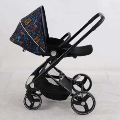 China Luxury Indoor and Ourdoor Baby Stroller Light Weight Foldable Baby Pram Stroller China Baby Stroller Carriages China Manufacturer for sale