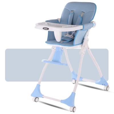 China Baby Safety Carrier OEM Factory Folding New Multifunctional Dining Chair For Baby Kids Infants Toddlers Umpire Chair To Feed With Wheels for sale