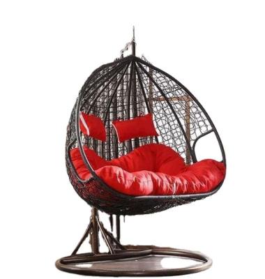 China Contemporary High Quality Multiple Colors Outdoor Indoor Patio Egg Swing Chair Garden Swing Chair for sale