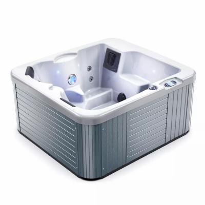 China Modern Hotel Garden Jetted Hydro Bubble Spa Massage Spa Massage Hot Tub Small Size Indoor Outdoor Whirlpool for sale