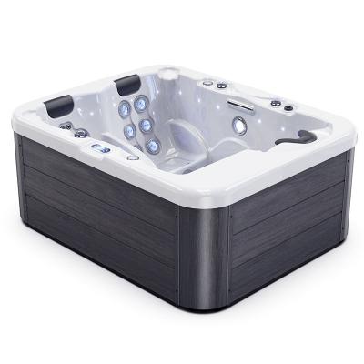 China New Design Freestanding Luxury Whirlpool Hot Tub Comfortable Outdoor Spa for sale