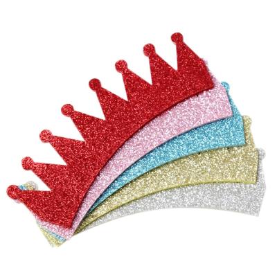 China 2019 Hot Selling Fashion 35mm Corolla Birthday Party For Girls DIY Handmade Crown Headwear For Kids for sale