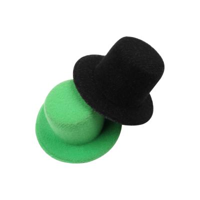 China 2021 New Arrival DIY Hair Accessories St Patrick Festival Hat Felt Pads DIY Hair Accessories For Girl Headwear Ornament For Headband for sale