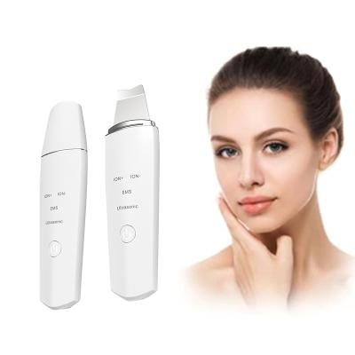 China EMS Refill Comedones Extractor Face Deep Cleansing Ultrasonic Deep Cleansing Spatula,Massage Facial Scrubber for sale