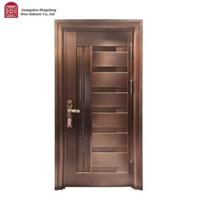 China Modern Household anti-theft door commercial house 304 stainless steel door into a single Korean ventilation door villa for sale