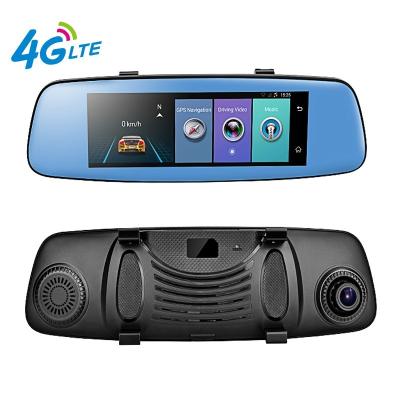 China 4G 7.84 Inch Car Dvr Touch Adas Monitor Remote Rear View Mirror With Dvr And Dual Camera Android 1080P Wifi Lens Dash Cam 7.84 Inch for sale