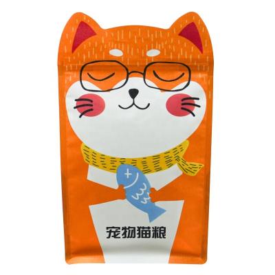 China Moisture Proof products Custom Size Accepted price Stand Up Pouch printed pet food packaging bag for sale