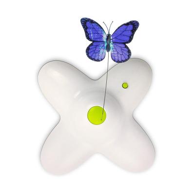 China New 2022 Viable Manufacturers Butterfly Interactive Electric Motorized Cat Toy for sale