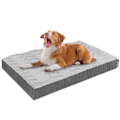 China Wholesale Suppliers Wholesale Custom Designer Soft Small Washable Luxury Pet Travel Orthopedic Dog Sofa Bed for sale