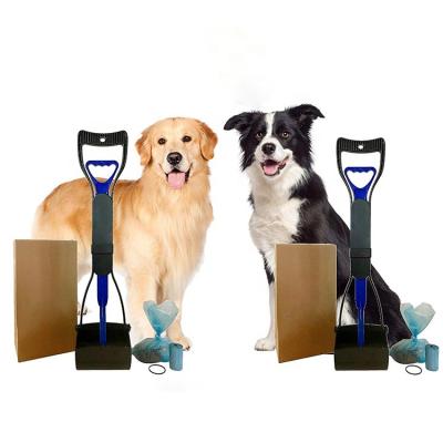 China Long Handle Sustainable Customizable Wholesale Eco Friendly Using Portable Dog Poop Scooper for sale