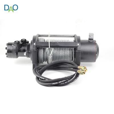 China Rescue Car CAD 17000lbs Truck Winch Off Road Winch Hydraulic Winch for sale