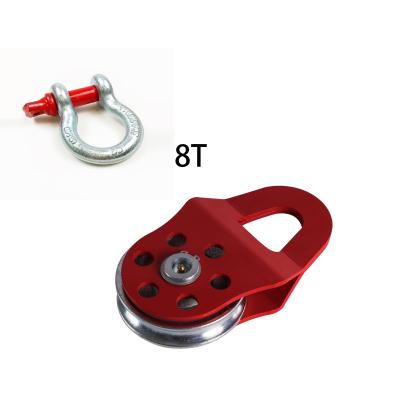 China Heavy Duty Trailer Parts 8T Winch Snatch Pulley And Pulley Assembly For Sale for sale