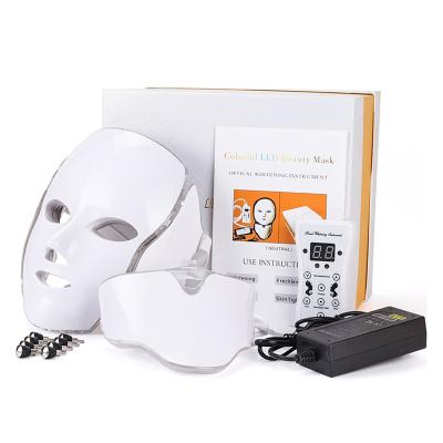 China Acne Treatment LED Mask 7 Colors Led Face Mask Led Therapy Light Mask Personal Care LED Light Therapy Face Facial Tool for sale