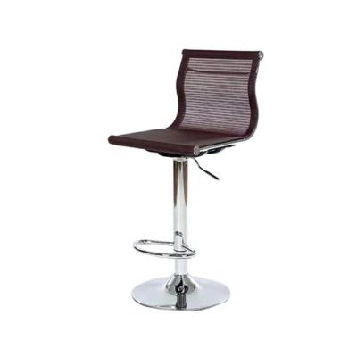 China 2019 Latest Bar Stool High Level Durable Product Mesh And Metal In Current Commercial Furniture Bar Stool Chair For Sale for sale