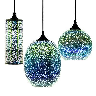 China Modern living room lights luxury modern 3d lighting chandelier jars glass material chandelier for sale