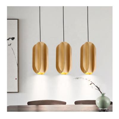 China Modern Brass Pendant Lights Modern Mini Copper Hanging Lamp Creative for Dining Room Kitchen Bar Restaurant Stair Lighting Fixtures for sale