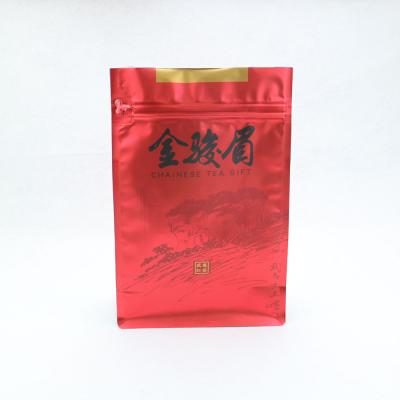 China Barrier Gravure Printing Zipper Top Resealable Food Bag Custom Laminated Plastic Paper Empty Tea for sale