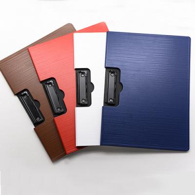 China RINGNOTE A4 Double Fold PP Foam Clipboard Folder Writing Board Organizer for Documents Diary Planner Office Stationery for sale