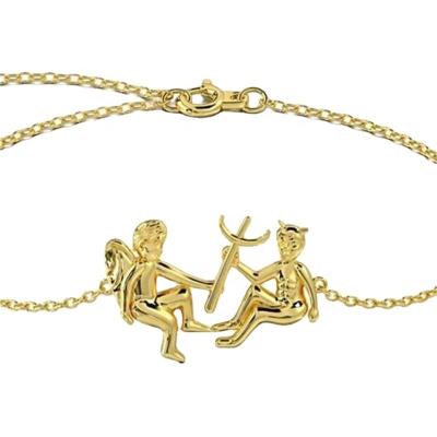 China New S925 Sterling Silver Devil and Angel Temperament Girls FASHION Bracelet for sale