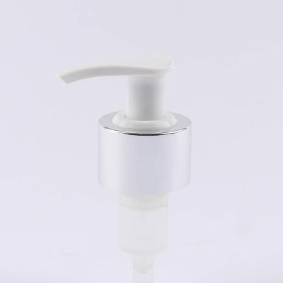 China Non Spill 24/410 Silver Plastic Bottle Neck 24 Liquid Soap Shampoo Body Lotion Lotion Pump Lotion Pump White Black White Electron for sale